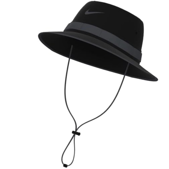 Nike Black and Gray Bucket Hat - Picture 1 of 1